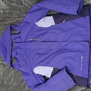 Women's Free Country snow coat small purple